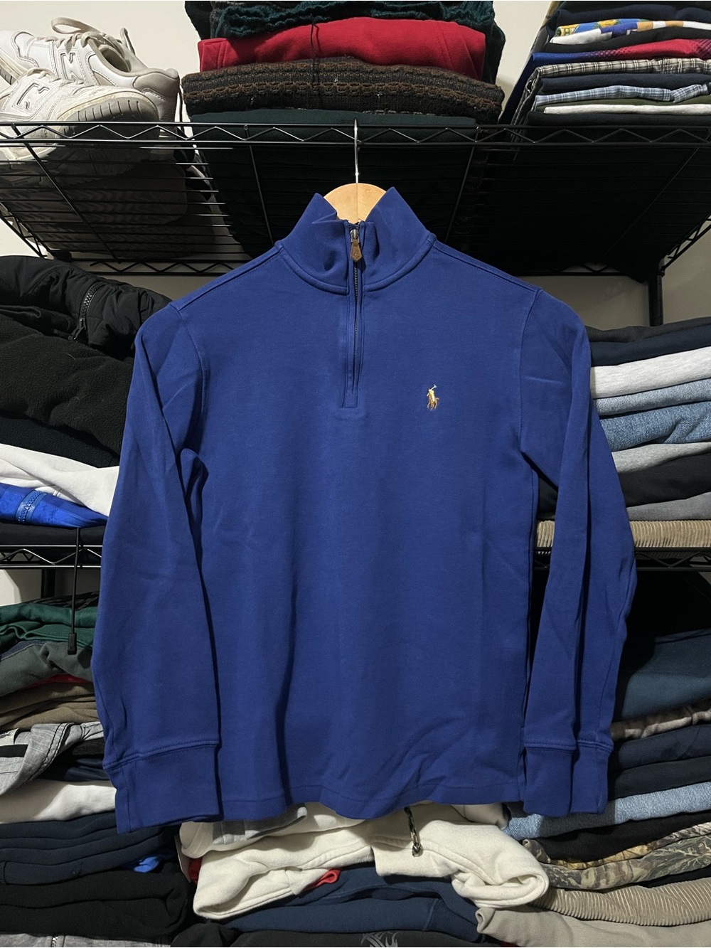 Polo by Ralph Lauren Royal Blue Half-Zip Pullover